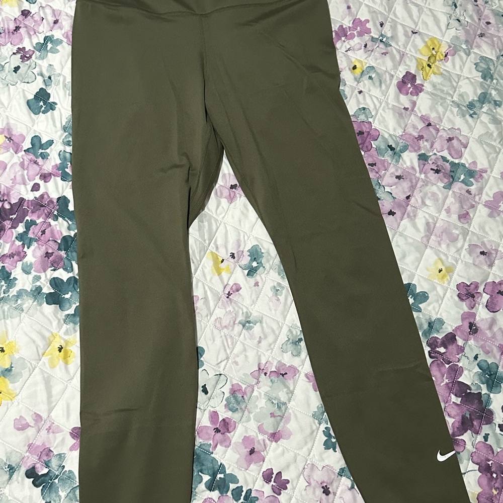 Nike Olive Green Leggings